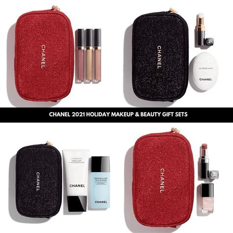 chanel makeup gift card|chanel gift set holiday 2022.